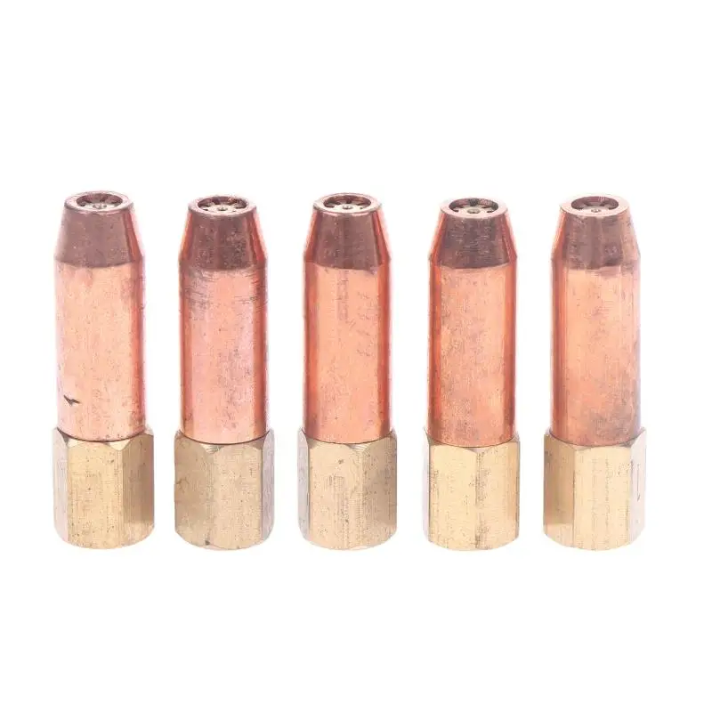 Welding Torch Nozzle Accessory YH01-2; Pure Copper Torch Tip Set; Propane Acetylene Oxygen Brazing Tool