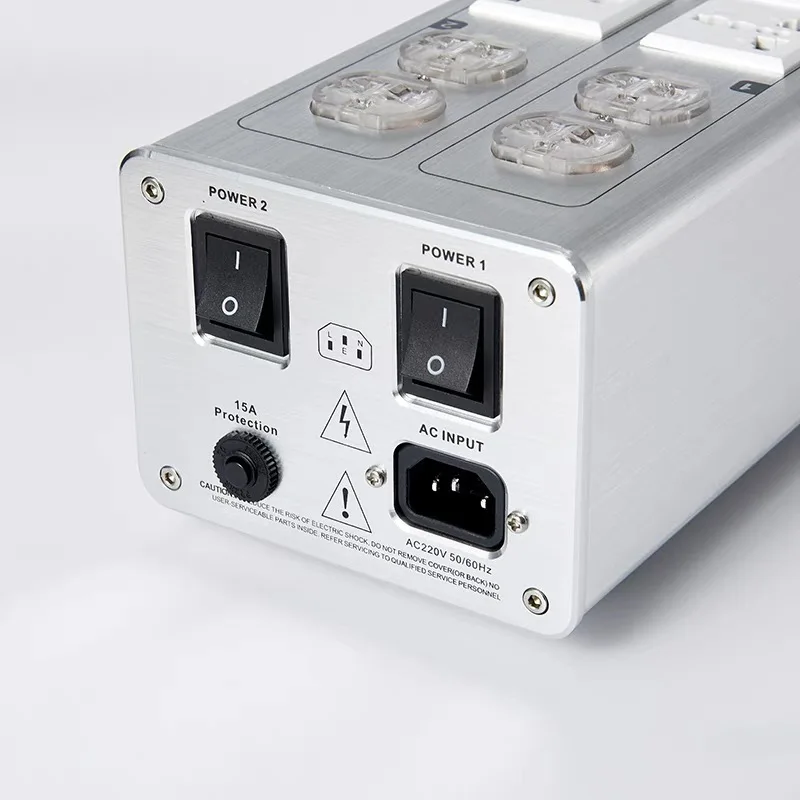 DY-5 Weiduka AC8.8 ハイエンドオーディオノイズフィルター、3000W AC パワーコンディショナー、パワーフィルター、パワーピュリファイアー LED 電圧表示