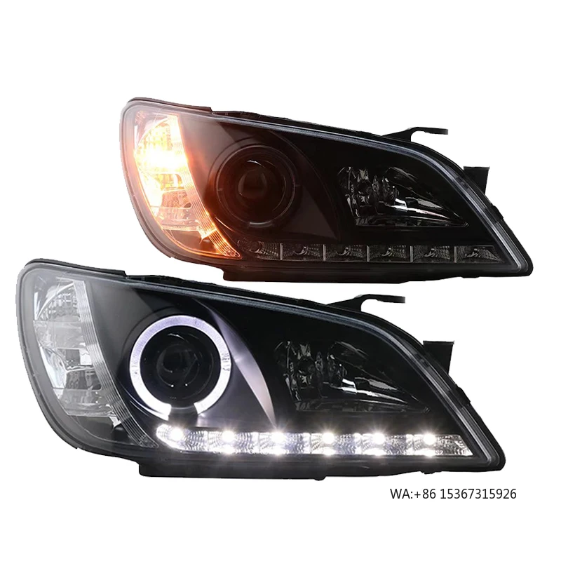 

Modified Headlight 2001-2005 Is300 Upgraded Lens Emitting Diode Headlight Assembly Ready to Use Projector