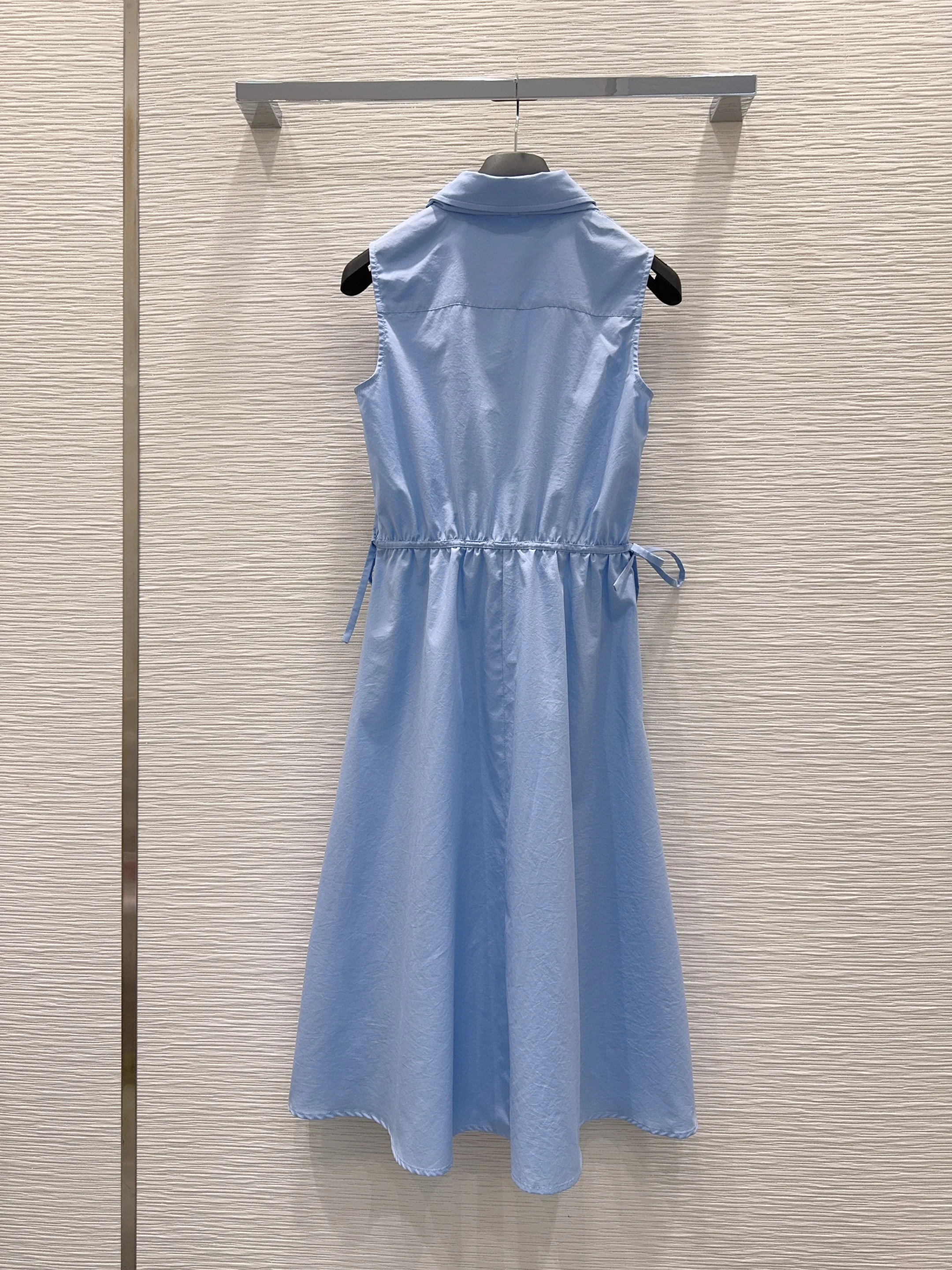 2026 summer tie drawstring vest skirt