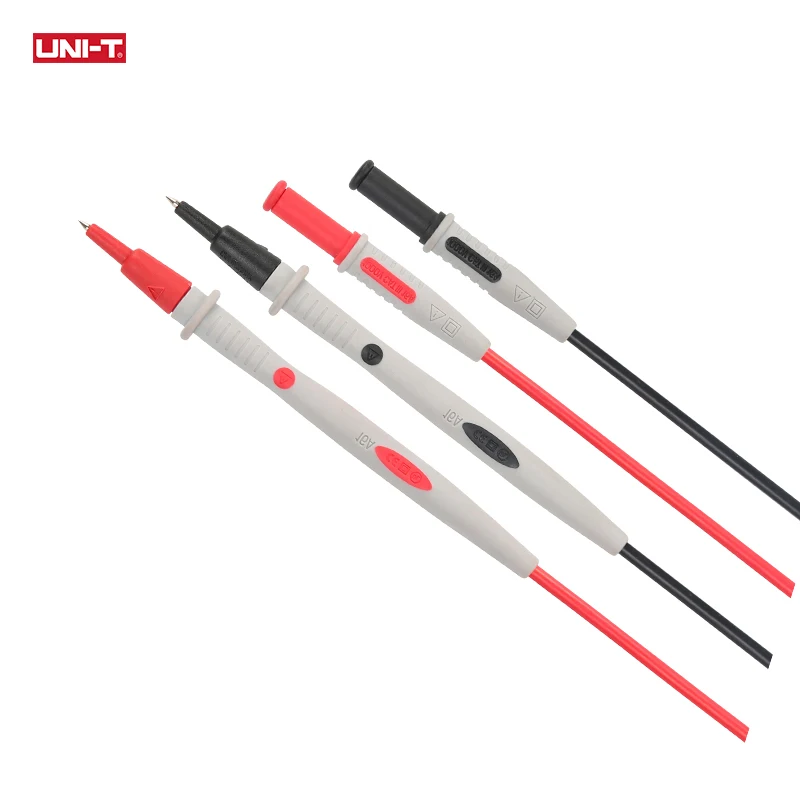 UNI-T UT-L16 Multimeter Connectors Accessories  Probes Test Leads double insulated silica gel wire material