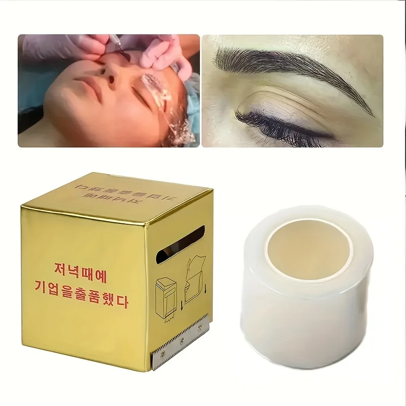 

Tattoo Wraps Cover for Eyebrow Lip Makeup Eyelashes Extension Clear Plastic Wrap Permanent Tattoo Eye Use Makeup Tools