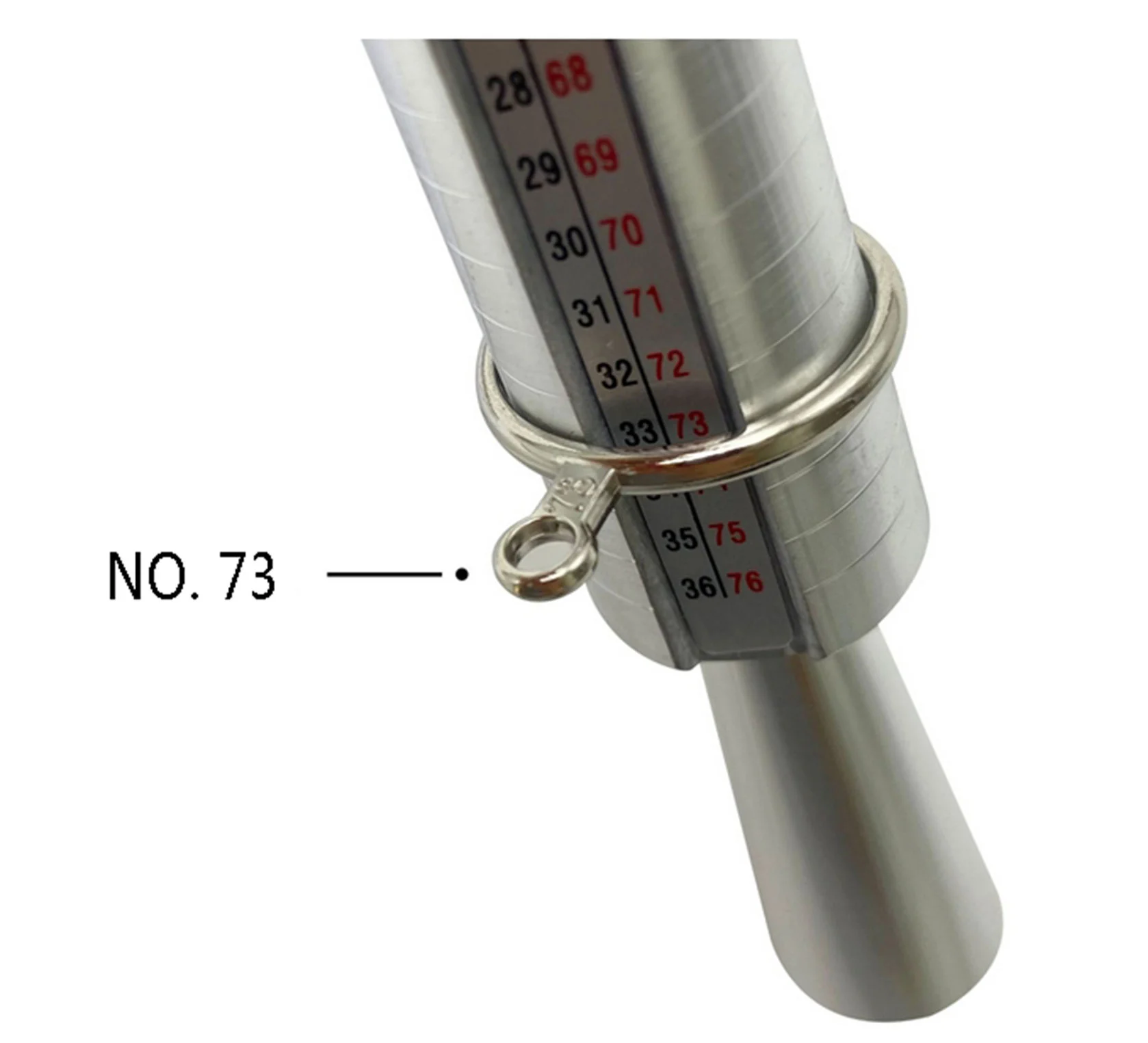 Steel Ring Sizer Measuring Tool Set Ring Gauges with Finger Sizer Mandrel Ring Sizer Tools for Jewelry Sizing Measuring US UK EU