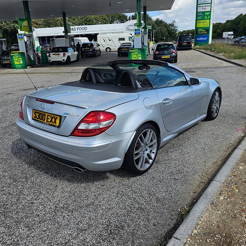 2004-2010 For Mercedes Benz SLK R171 SLK200 SLK280 SLK300 SLK350 SLK35 SLK55 Rear Trunk Lid Spoiler Wings Car Accessories ﻿Part