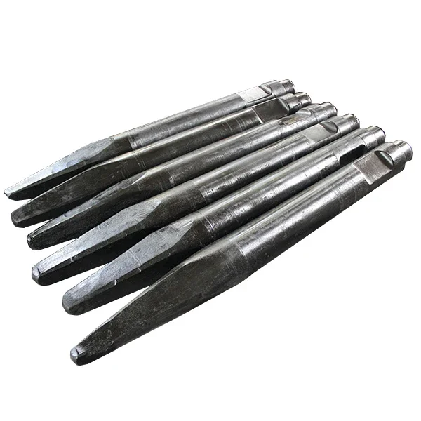 

China custom mine drill rod impact rod closed die plate steel forging 40CRMo hardness
