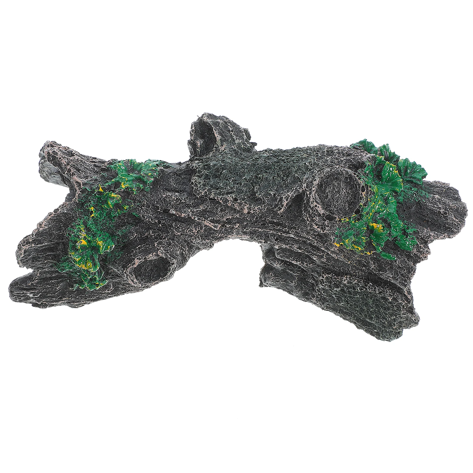 

Reptile Terrarium Resin Hideout Leopard Cave Stain Resistant Safe Pet Decor for Lizard Spider Turtle Scorpion