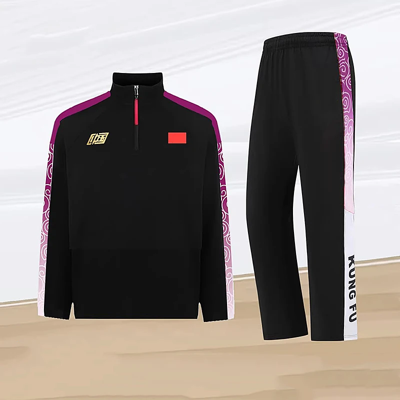 Tai Chi Martial Arts Training Uniform - New Arrival Ice Silk National Team Set for Team Uniform & Sports Meet