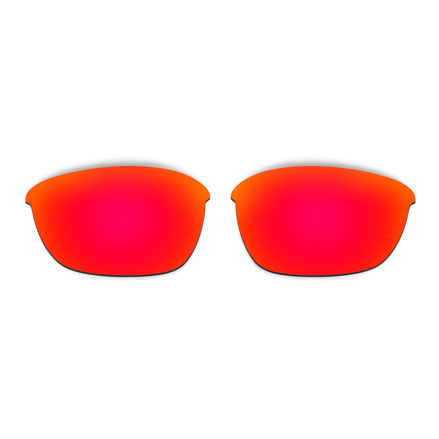 Hkuco Mens Replacement Lenses For Half Jacket 2.0 Sunglasses Red Polarized