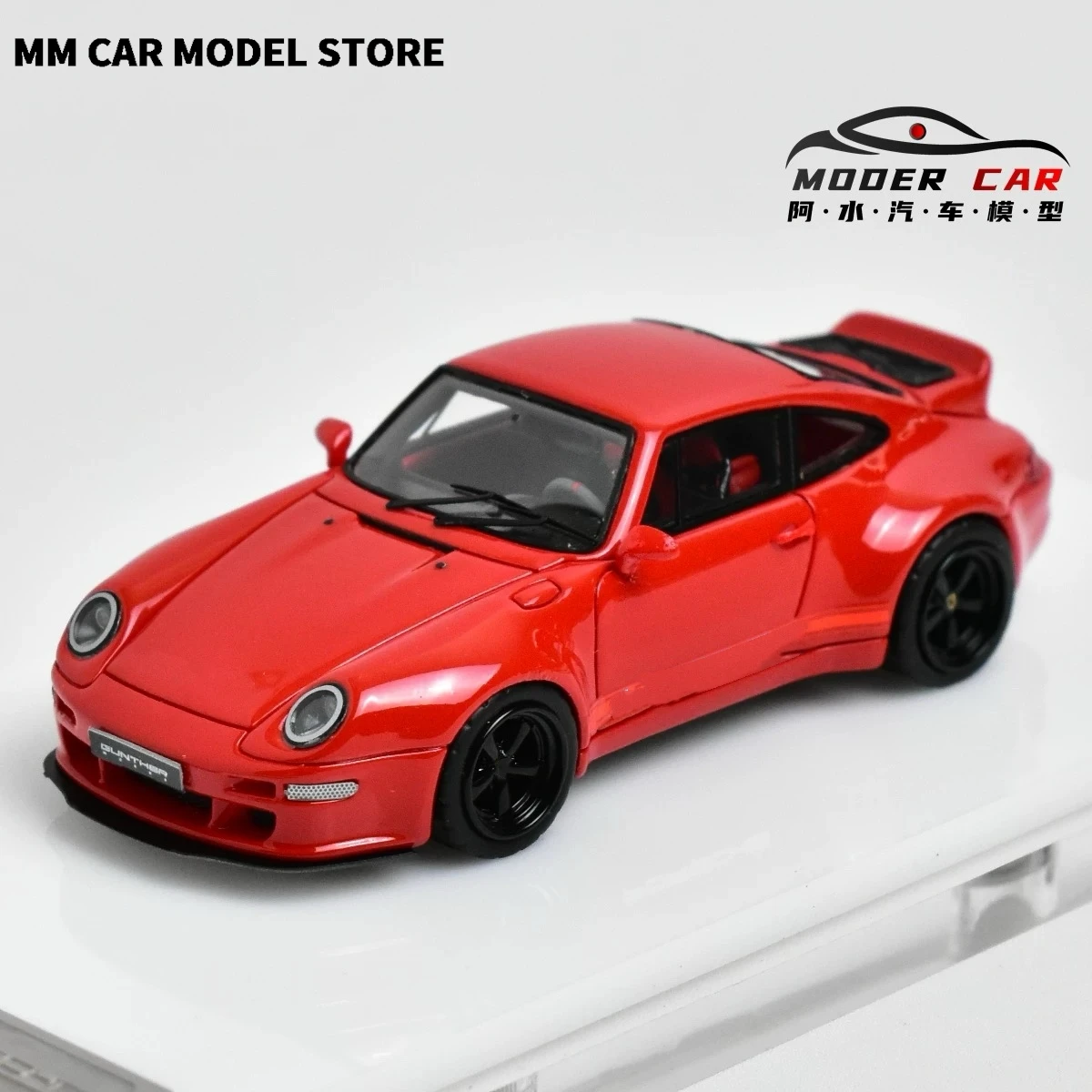 

Flame 1:64 911 400R Gunther Vehicle Werks Resin Diecast Model Car