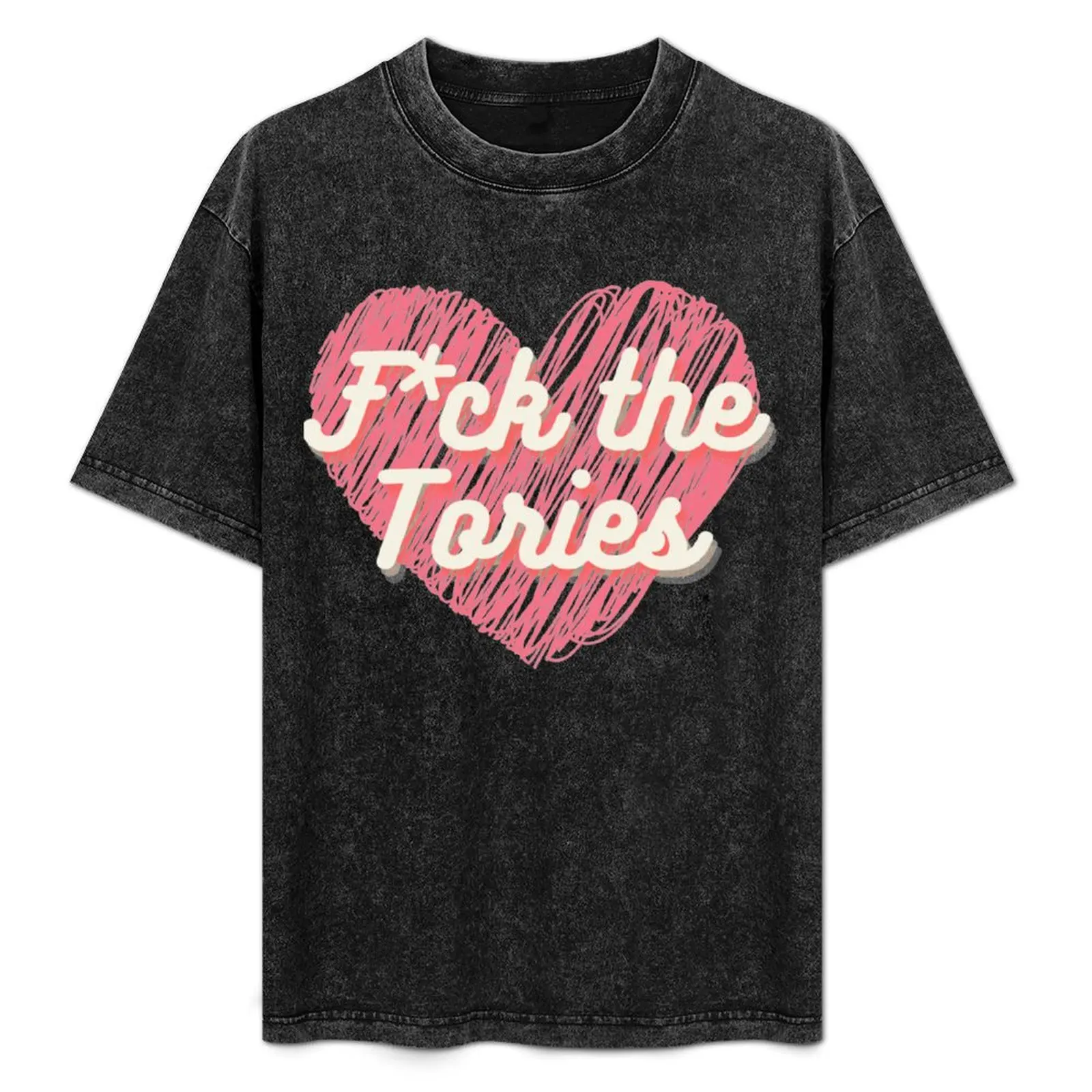 

F The Tories T-Shirt custom shirt vintage clothes anime man clothes t shirts for men graphic