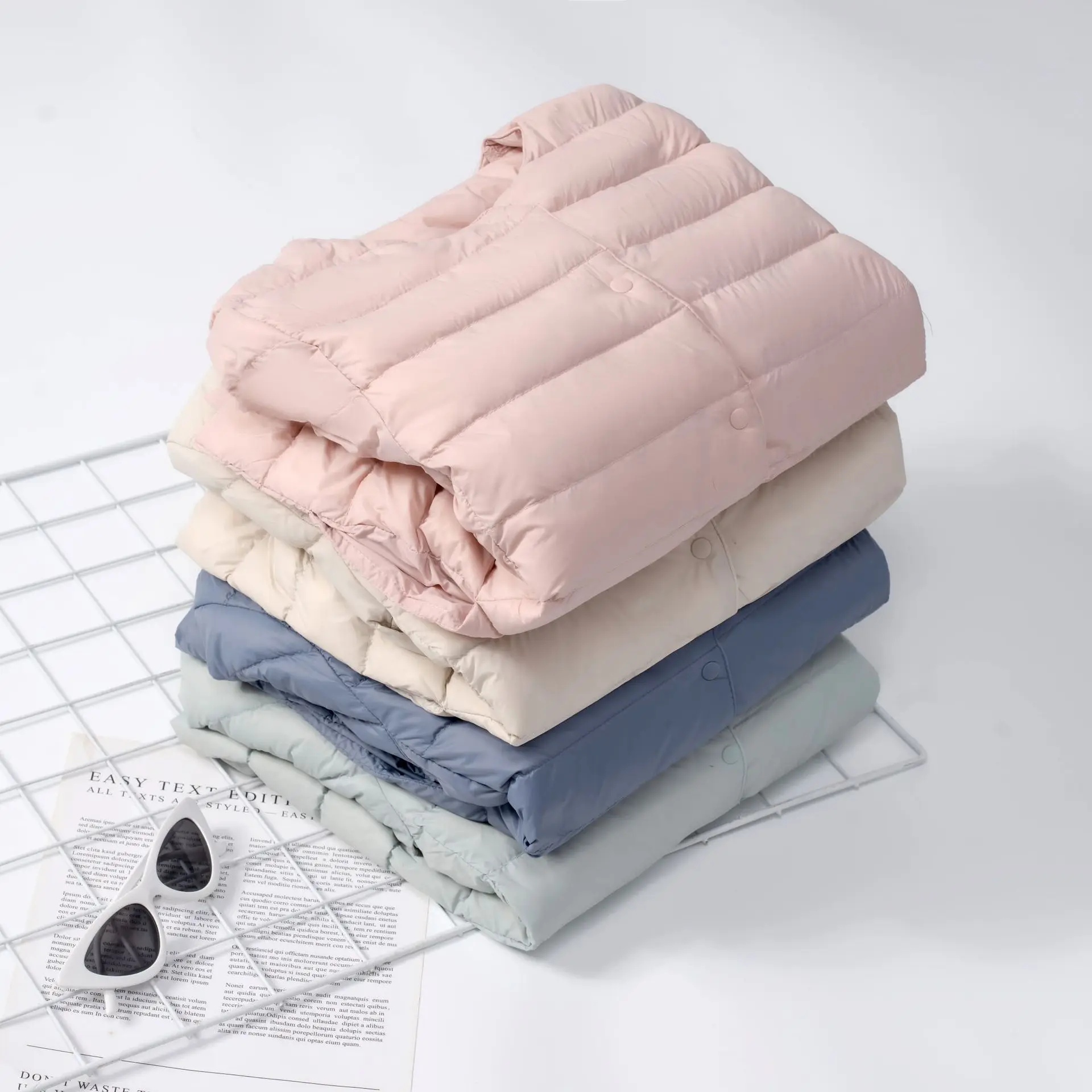 New  Light Duck Down Women Matt Fabric Lightweight Coat Warm Female Windbreaker Parka Women's Down Jackets Plus Coats