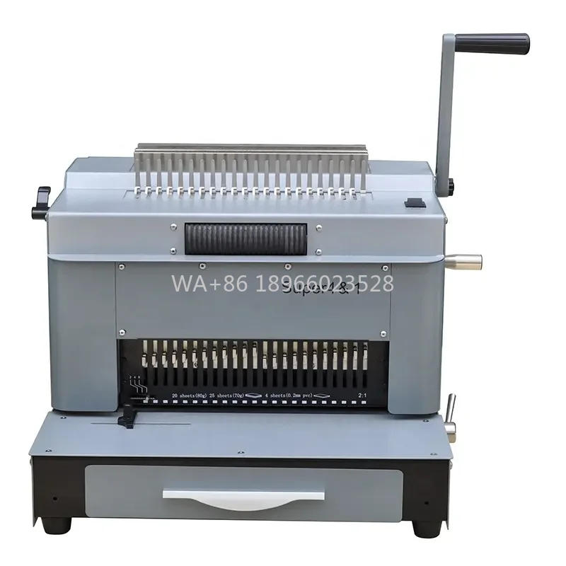Multi-function 4 in 1 Electric Document Punching &Binding Machine Comb Binding Machine and Spiral Binding Machine