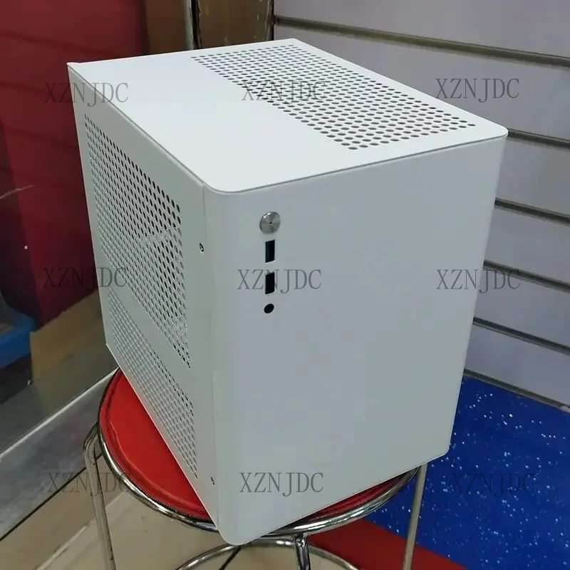 

2025New Liren E-D3/D5 One Hundred Alola D4 HTPC All Aluminum Mini Computer Small Case White S4