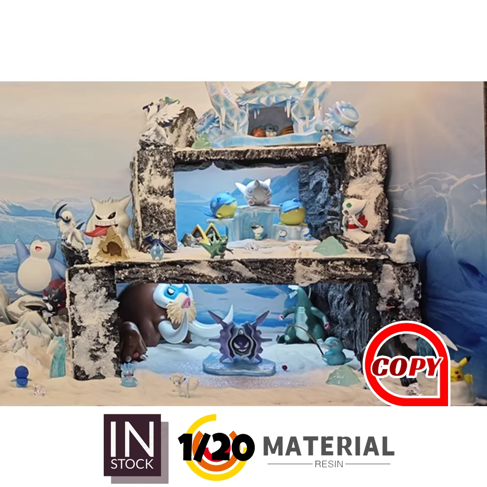 ALL [IN STOCK] 1/20 Resin Figure - [Copy] - Snow Base [Copy MG] Ice Gym Base