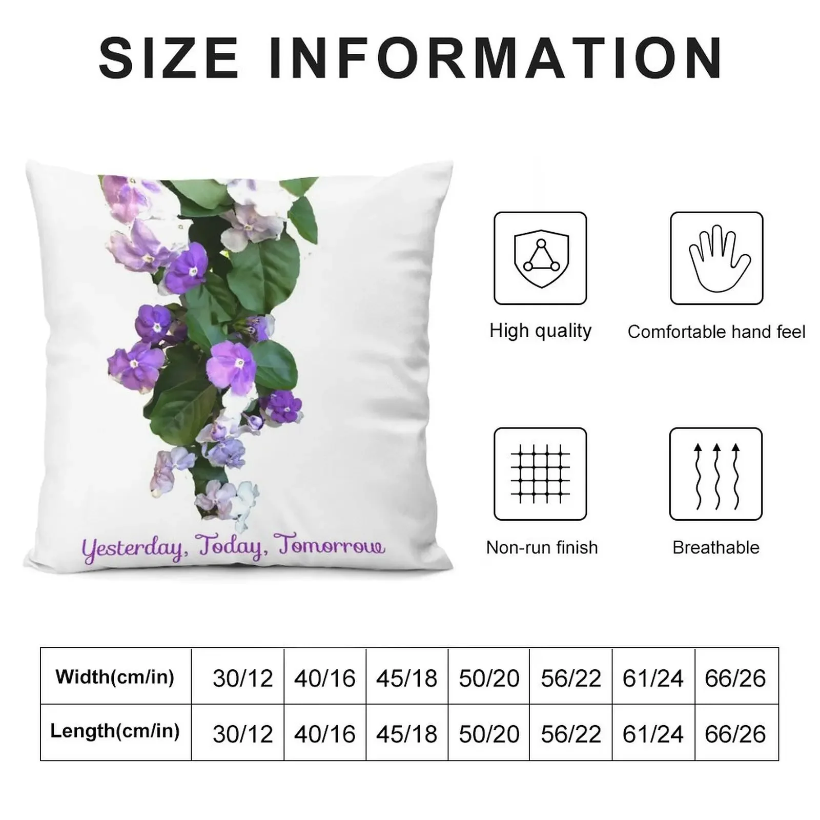 Yesterday, Today, Tomorrow Throw Pillow Pillow Cover Christmas Covers For Cushions pillow