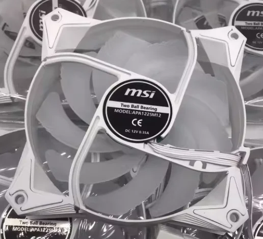 @+RGB APA1225M12 fan PWM range of 1500-2500 RPM FOR MSI MAG CORELIQUID 240R 360R whispering noise Frost integrated CPU Water fan image 6
