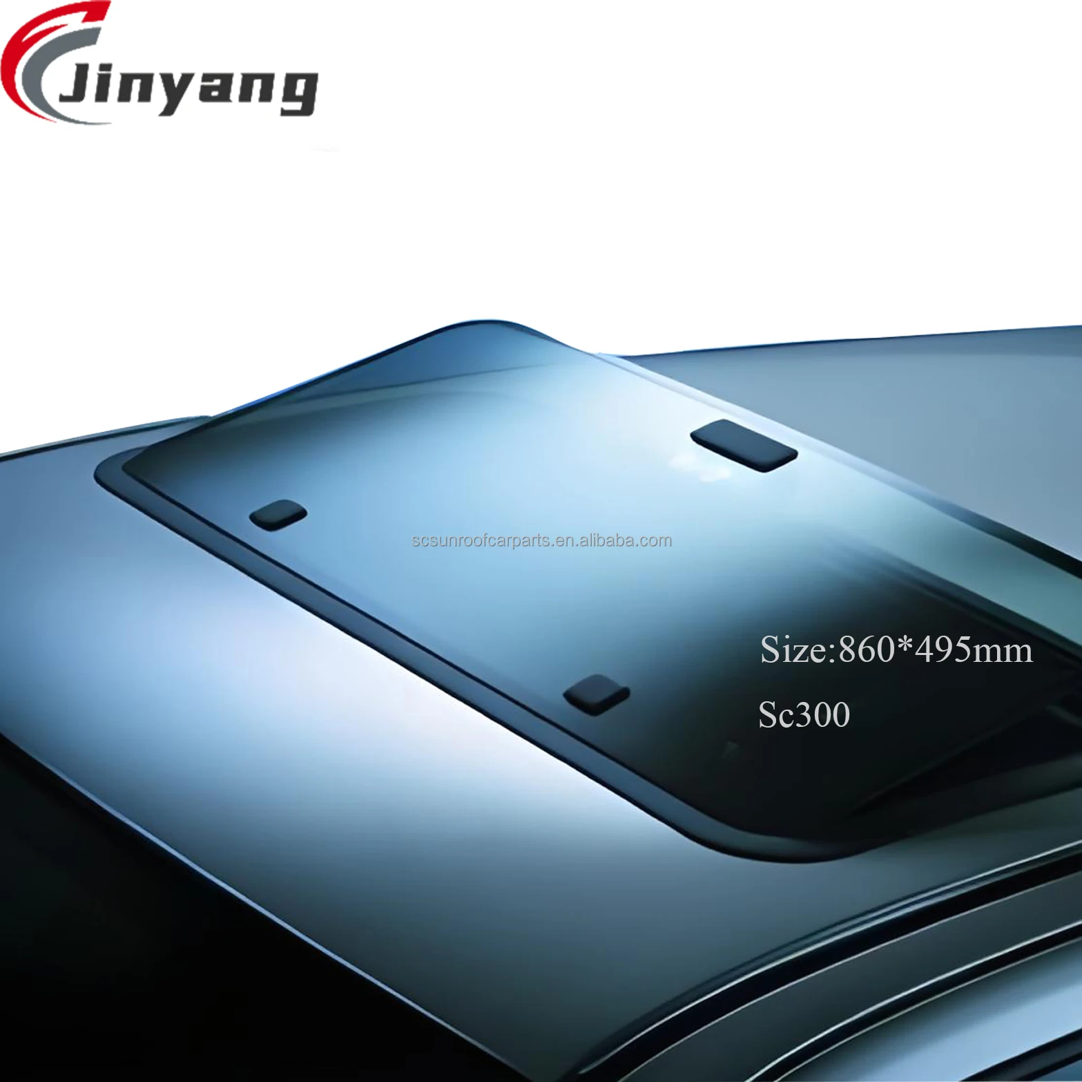 

Professional Auto Parts Electric Universal Sunroof Assembly Waterproof Size 860*495mm SC300