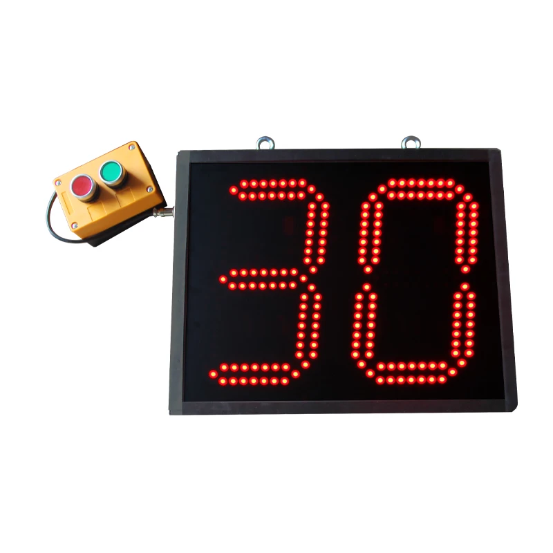 CHEETIE CP09 Factory Supply Large 9 Inch White Number Display Digital LED Count up Down Running Lap Counter for Race Track