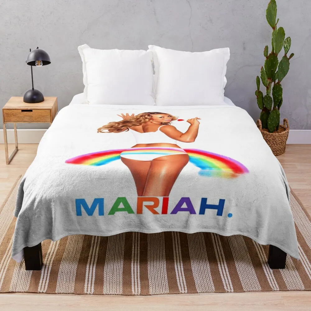 

Mariah Carey Throw Blanket For Decorative Sofa Designers decorative funny gift Blankets