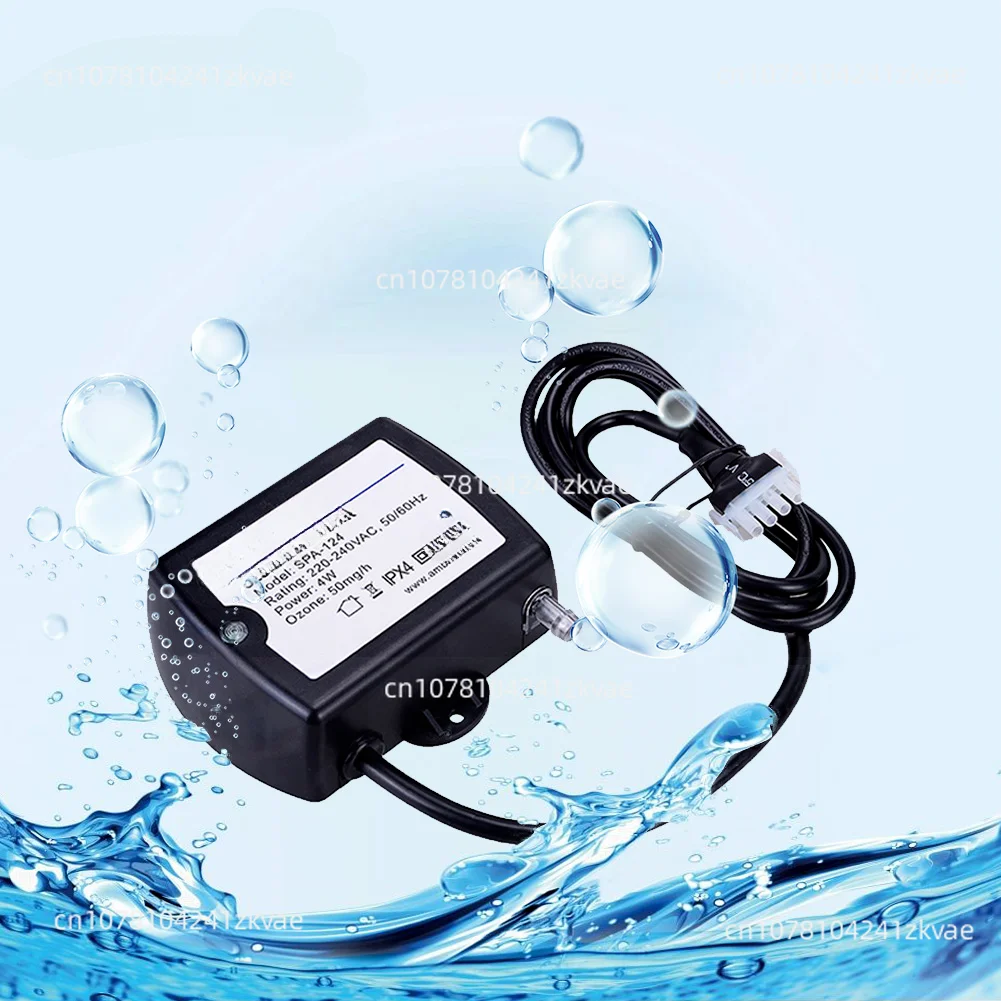 

SPA-124 50-100mg/h ozone generator for bathtub cold plunge spa tubs Hydrotherapy Bathtub Swimming Pool Water Treatment