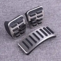 Auto Koppeling Gas Rem Voetpedaal Cover Interieur Accessoires Fit Voor VW Volkswagen Bora Golf MK3 MK4 Vento Lupo Polo LHD
