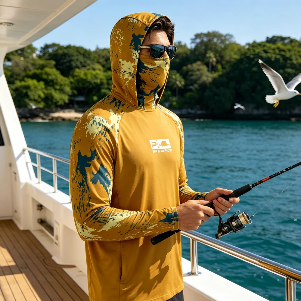 

Летние рыболовные рубашки с длинным рукавом, рыболовные толстовки, быстросохнущая одежда для рыбалки, дышащая уличная одежда для рыбалки, пеших прогулок, катания на лодках