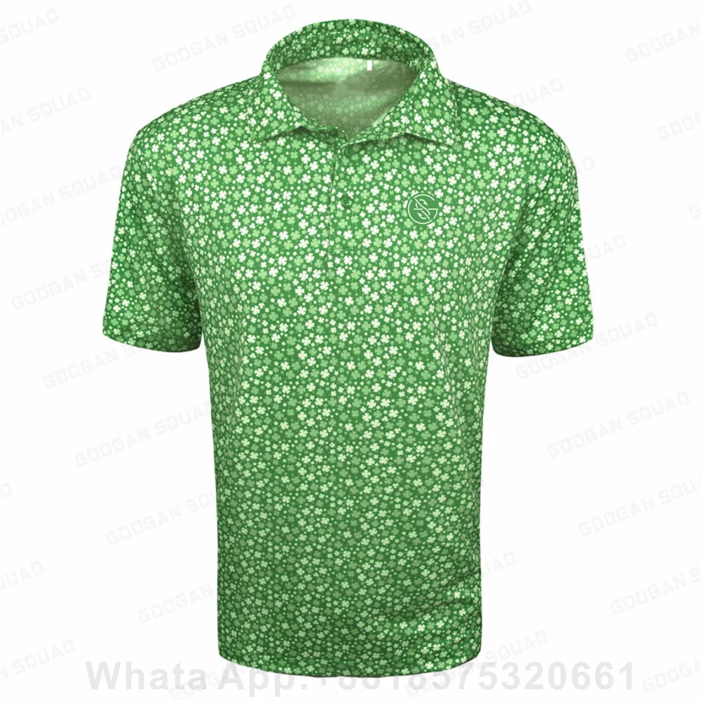 New Summer Golf Shirt Kid's Short Sleeve Polo Shirt Top Breathable Table Tennis Buttons Apparel Football Badminton Sportswear view 3