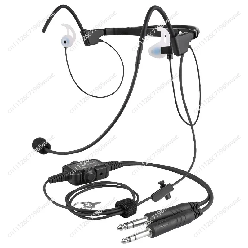 Lightweight Aviation Pilot in-Ear Noise-Canceling Headphones