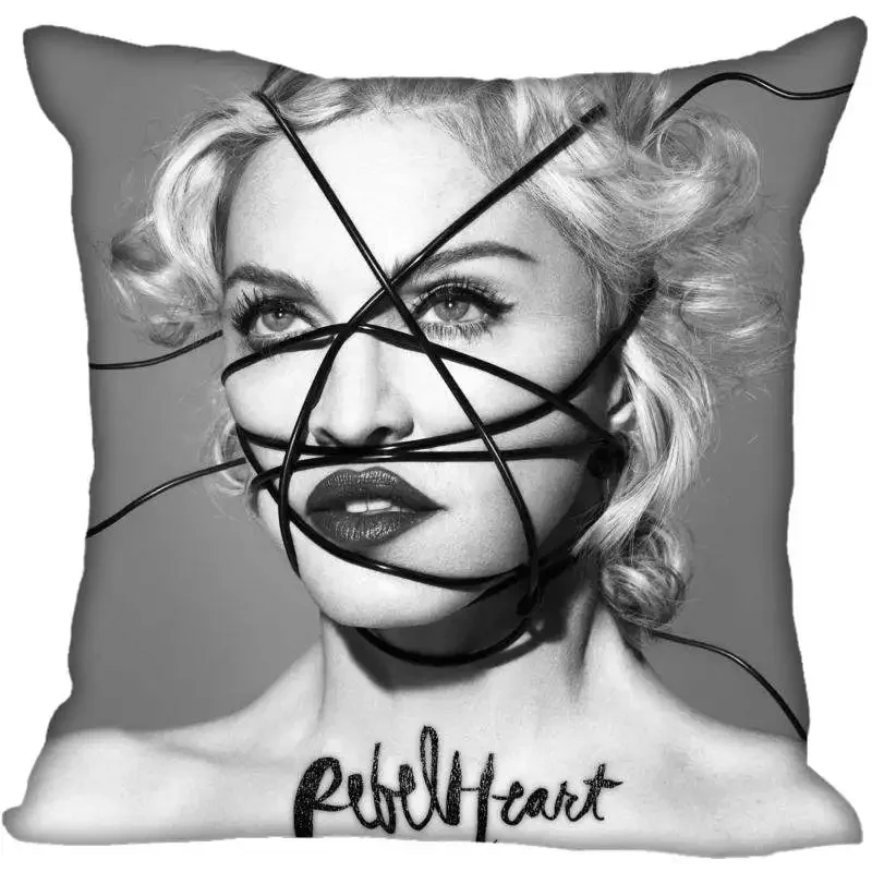 

45X45cm(one sides) Animals Pillow Case Modern Home Decorative Star Madonna Pillowcase For Living Room Pillow Cover