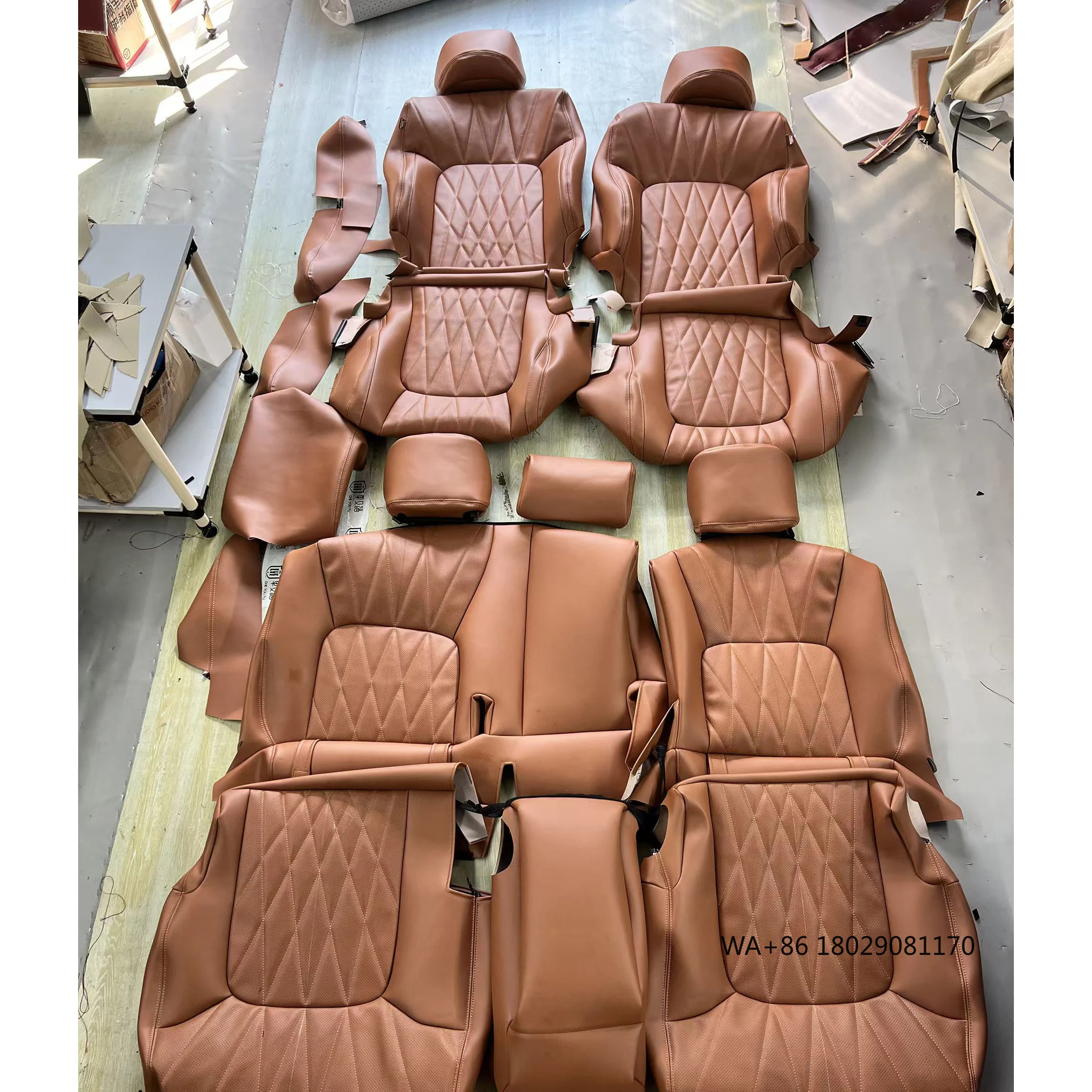 

OEM ODM Universal Sport Car Seat Cushion Full Leather Car Seat Covers Set