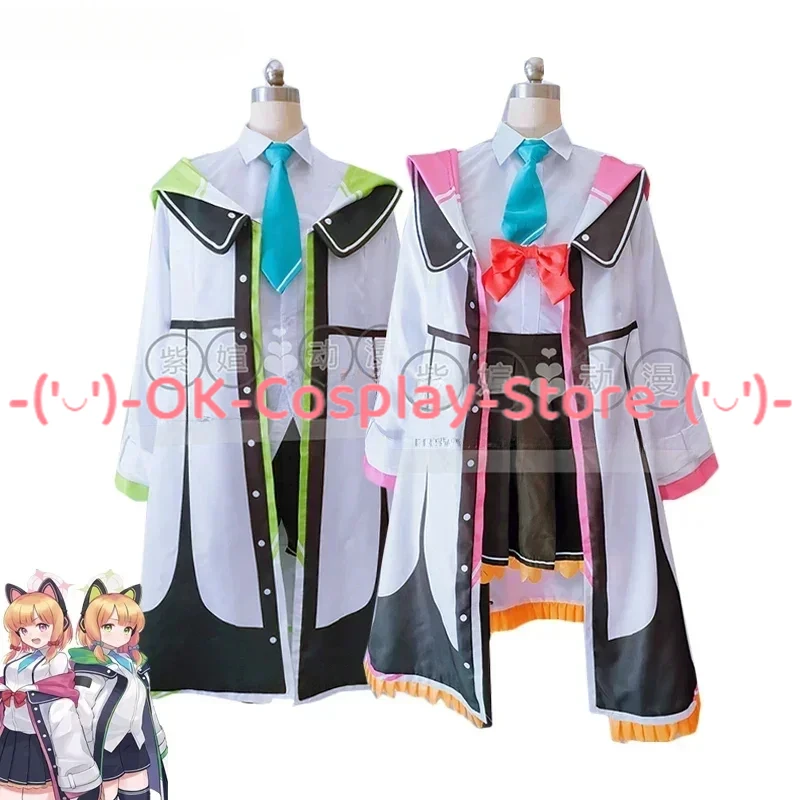 

Game Blue Archive Saiba Midori Momoi Cosplay Costume Women Cute Party Suit Halloween Carnival Uniform Anime Clothing Custom Made