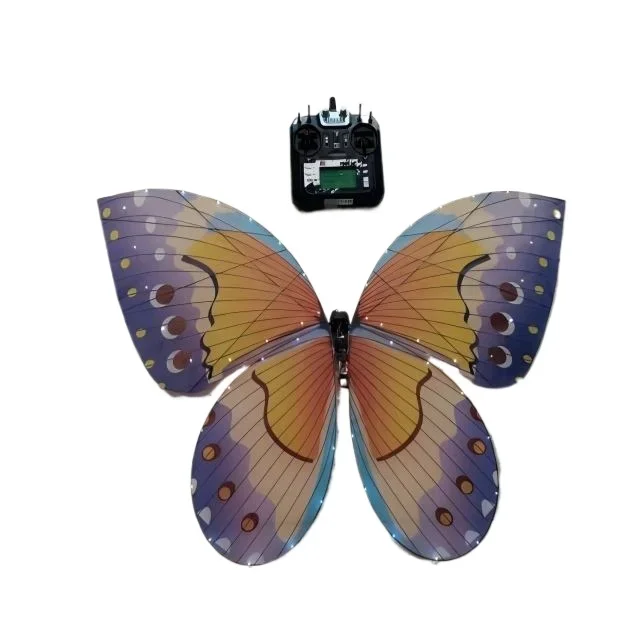 JMZ LED Butterfly Drone Remote Control Flying Insect Toy for Kids Adults Outdoor Indoor Party Wedding Stage Show Decoration
