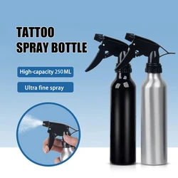 1pcs Aluminum Pressure Spray Bottle 250ML Empty Spray Bottle Fine Mist Pump Refillable Spray Tool Tattoo Supplies Accessories