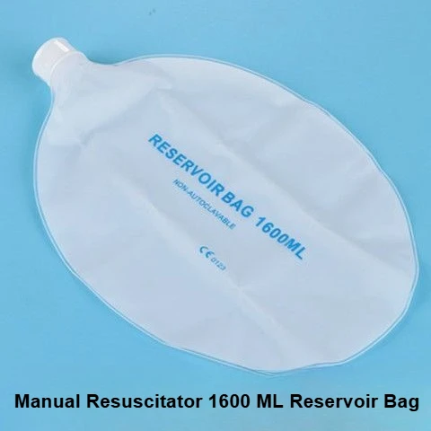 Manual Resuscitator Bag Emergency Breathing Balloon Home First Aid Respiratory Rescue Device Portable Practical Convenient Tool