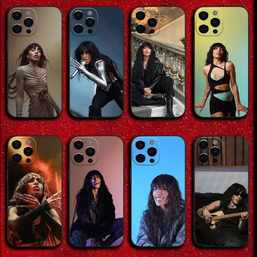 

Is It Love L-Loreen Singer Phone Case For iPhone 17,16,15,14,13,12,11,Pro,Max,Plus,E,SE4,Air,Mini Black Cover