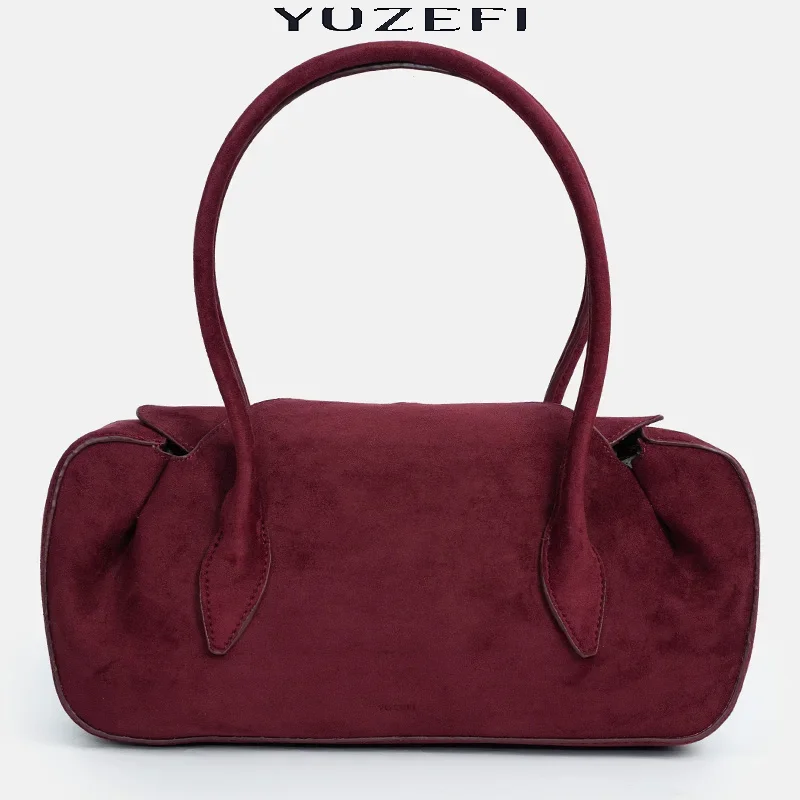 

New Women's Handbag Niche Brand Design Multifunctional Suede Shoulder Bag High-quality Exquisite and Fashionable Women's Bag