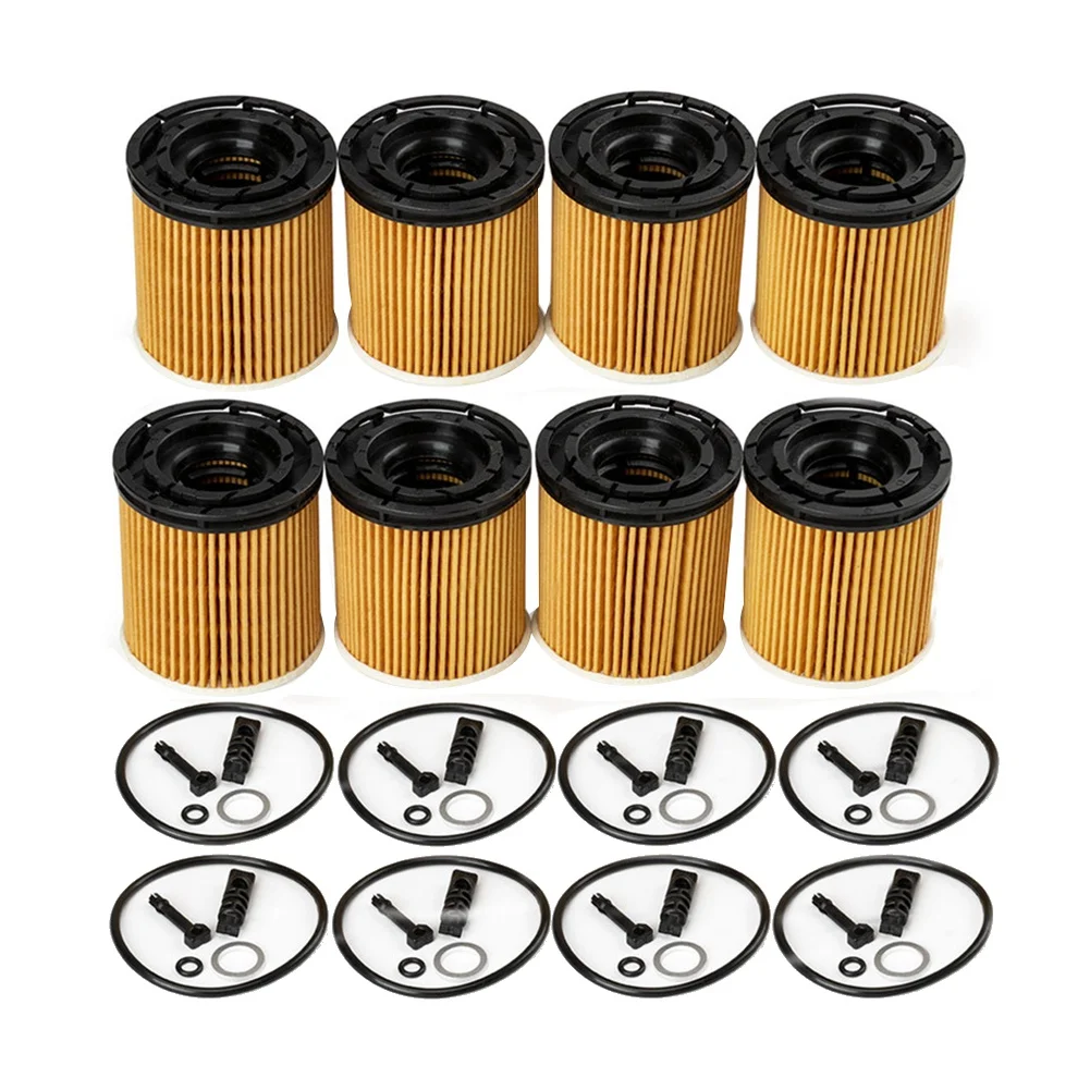 8PCS for K3 1.6L for 1.5L Oil Filter Assy with Seals 26350-2M000 263502M000 26350 2M000