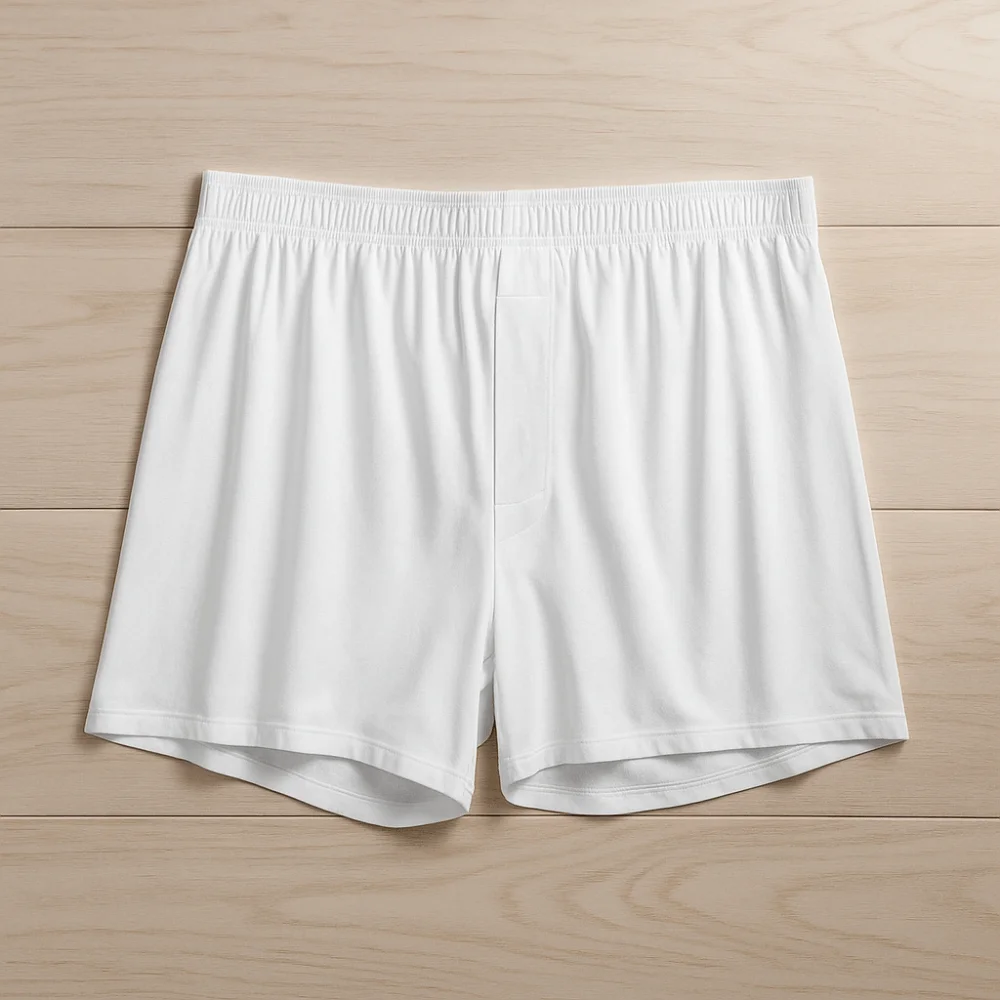 

3Pcs Breathable Ice Silk Men's Flat Panties Mid Waist Seamless Thin Boxers Shorts Large Size Underpants Men's Underwear Gifts