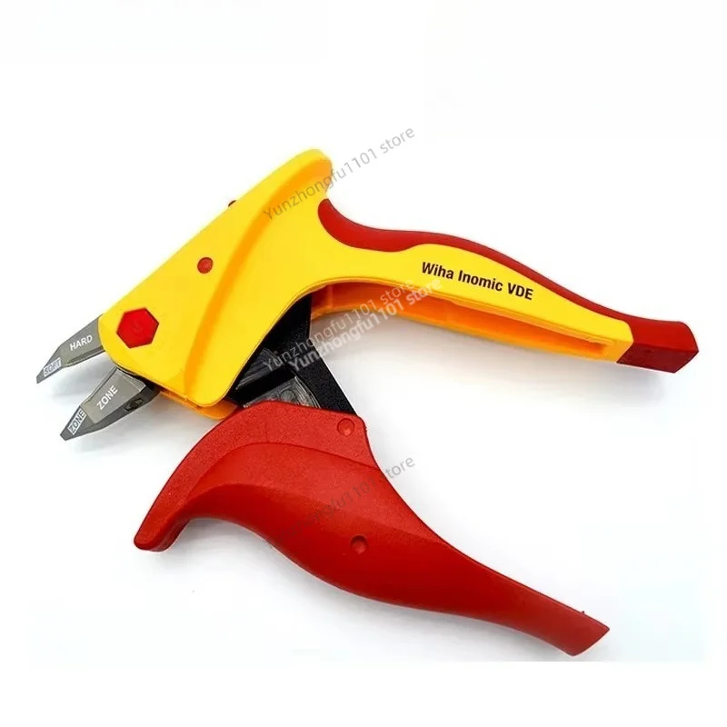 Z12 916 30666 Insulated Diagonal Cutting Pliers High Carbon Steel Dual Cutting Innovative Jaws Electrician Hand Tool