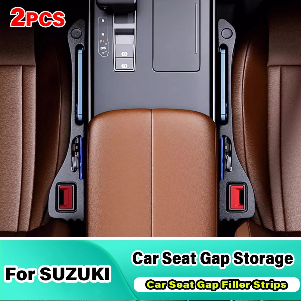 Car Seat Gap Storage Box Filler Side Seam Plug Leak-proof Filling Strip Stowing Accessories For Suzuki Jimny Grand Vitara Swift