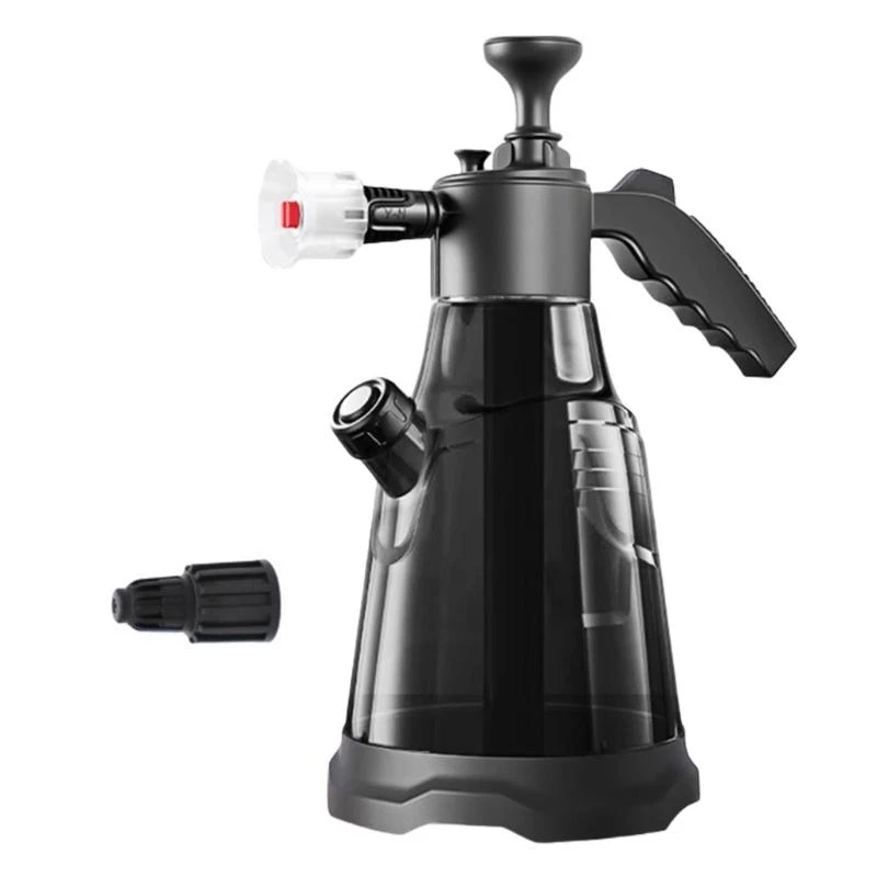 2Liters Pump Foam Sprayer, 0.5 Gallon Car Wash Sprayer, Foaming Pump Sprayer,Hand Pressurized Soap Sprayer for Home