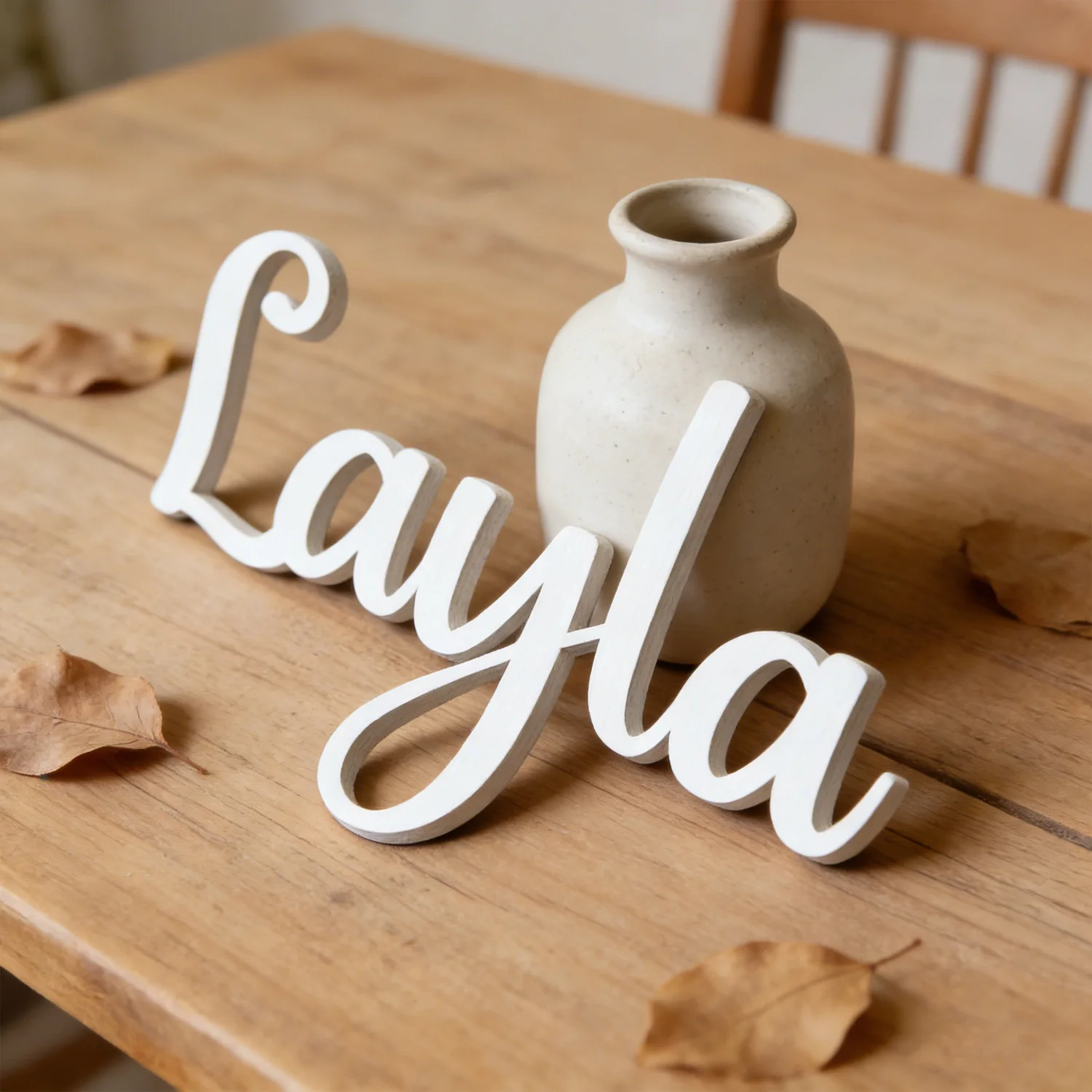 1pc Customized personalized name tag, Custom content, no need for electricity Children's room name decoration view 3