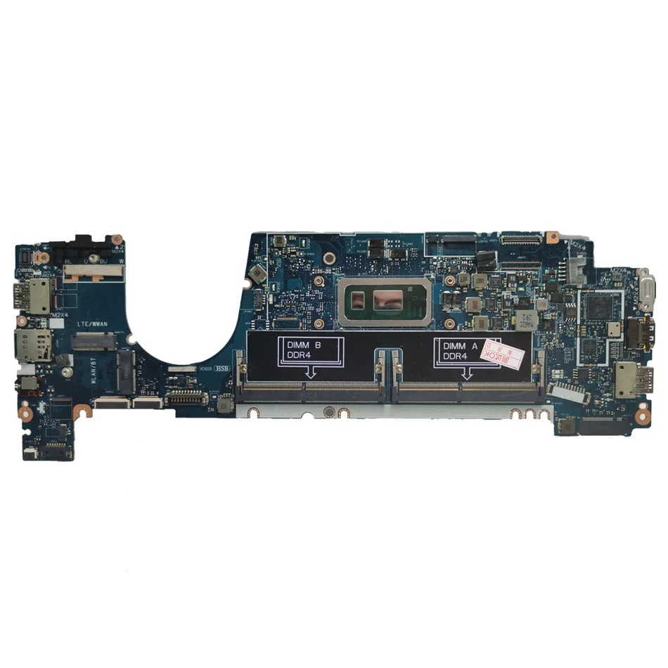 For Dell Latitude 7400 Motherboard LA-G871P i5 i7 EDC40 0WRHWP 0DCM71 0FWC0G 0FHPJ8 0G2KKX G2KKX Mainboard DDR4 5400