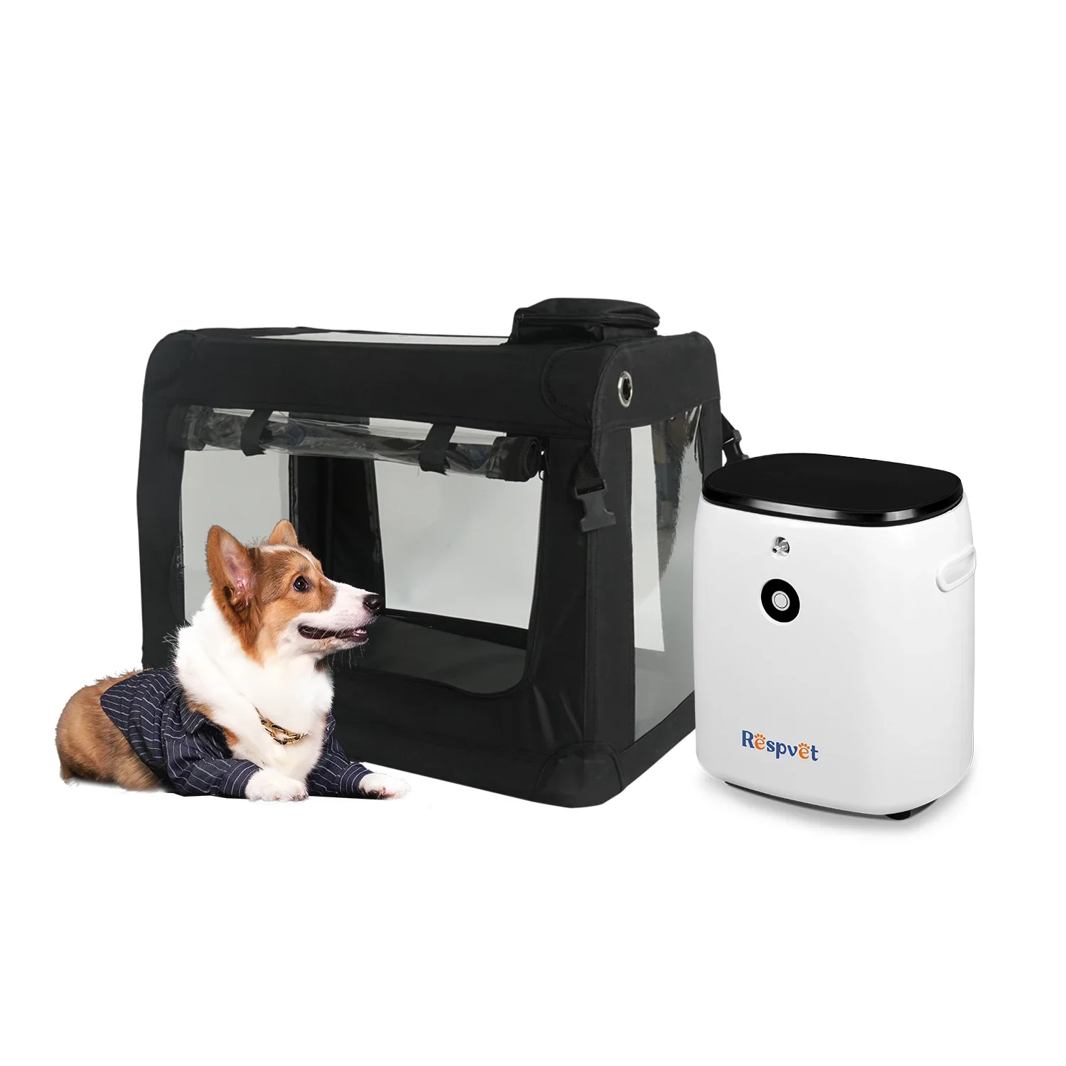 Factory Supply 1-7L Flow Dog Cat Mini Portable Therapy Oxygen Concentrator for Animals Incubator for Pets Veterinary Care