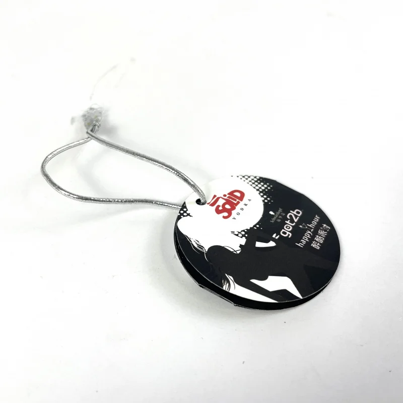 

50 0.Zhang.Custom.Personalized Round Fold Hang with Punch Hole Product Instruction Manual