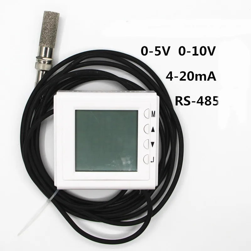 

High Temperature And Humidity Controller Transmitter RS485 Communication Analog Pipe Type Wall Mounted Installation