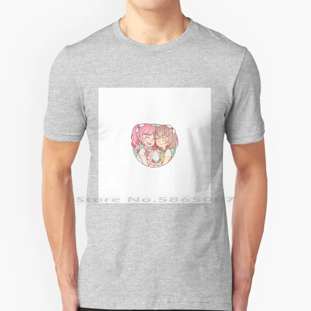 Ayamaya T Shirt 100% Cotton Bandori Bang Dream Aya Maruyama Maya Yamato Big Size 6xl Tee Gift Fashion