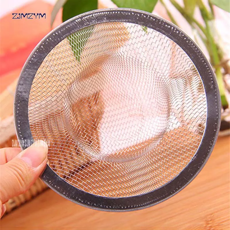 1PCS Household Stainless Steel Sink Filter Pool Bathtub Bathroom Sewer Floor Drain Kitchen Anti-clog Slag Strainer Accessories - Detail 1