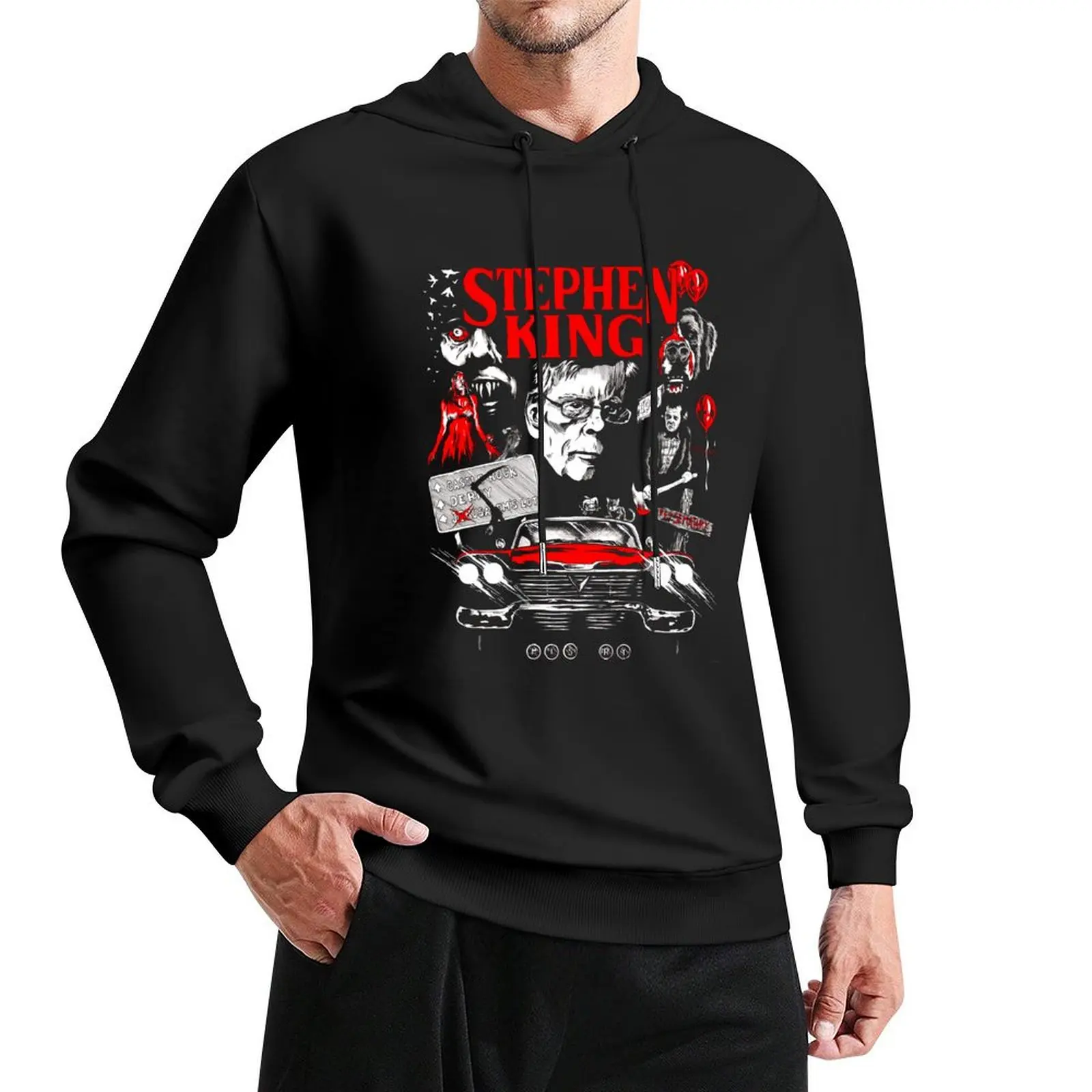 

The King Pullover Hoodie hooded shirt autumn clothes mens designer clothes pullover hoodies