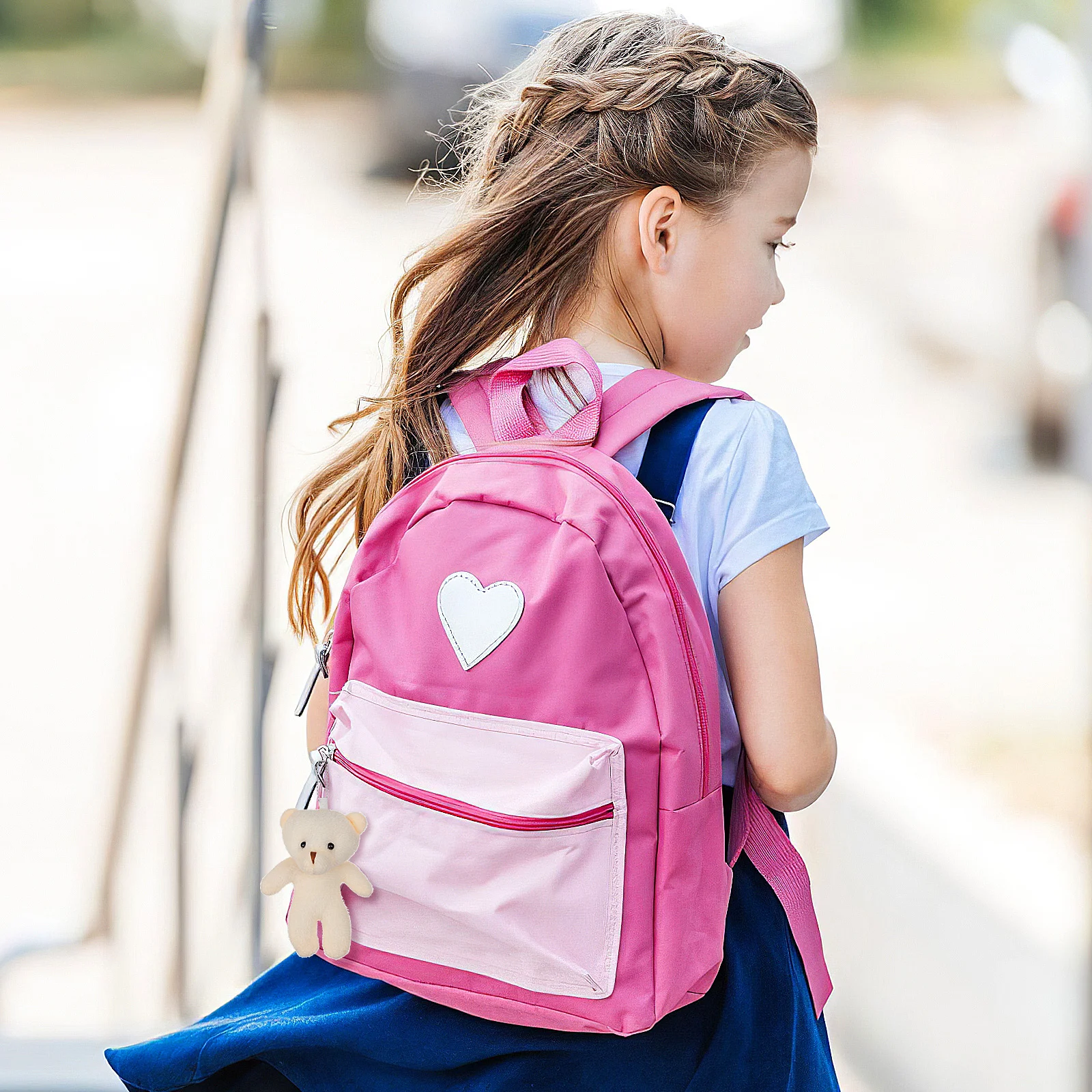 10 Stück Mini-Plüschbären-Puppen, PP-Baumwollstoff, niedliches Hängespielzeug, leichte Tür, Fenster, Schlüsselanhänger, Geldbörse, Geschenke, Kinder, Mädchen, Weihnachten